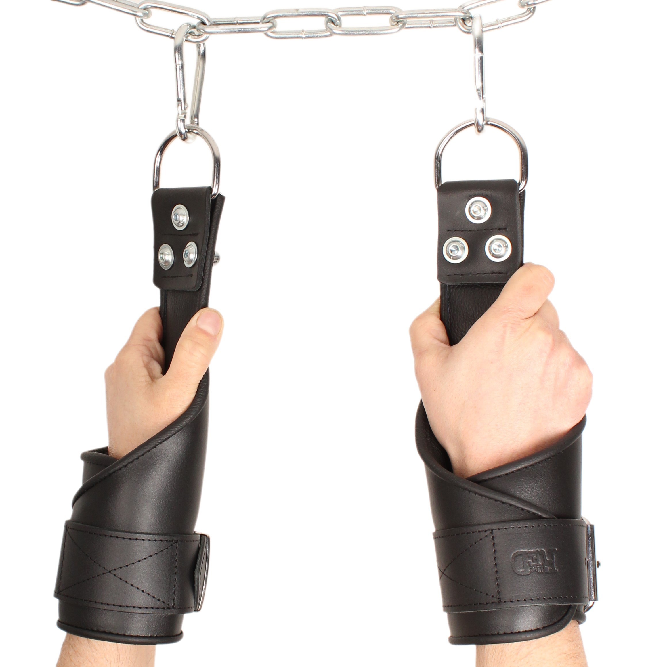 Menottes suspension cuir bdsm, menottes à suspendre