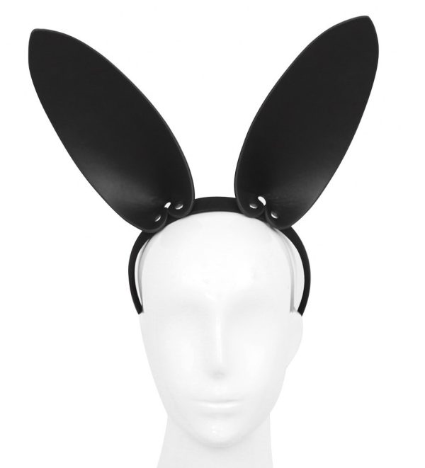 Oreilles de lapin Bunny Simili noir – Image 2