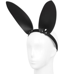 Oreilles de lapin Bunny Simili noir