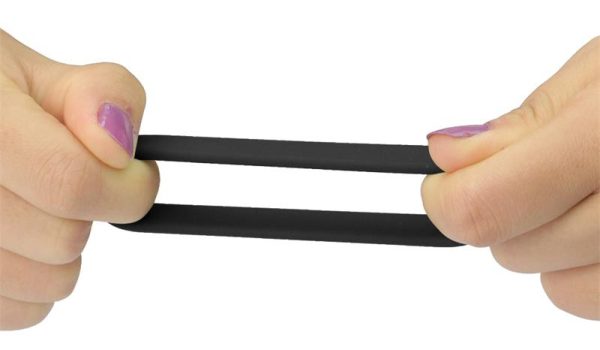 Pack de 3 cockrings silicone SiliRing Noirs – Image 4