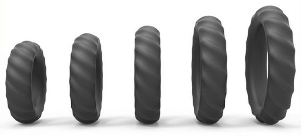 Pack de 5 cockrings Enhance Rings Silicone – Image 2