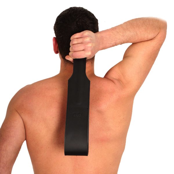 Paddle double en cuir 42cm – Image 3