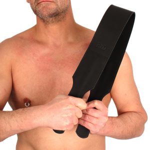 Paddle double en cuir 42cm