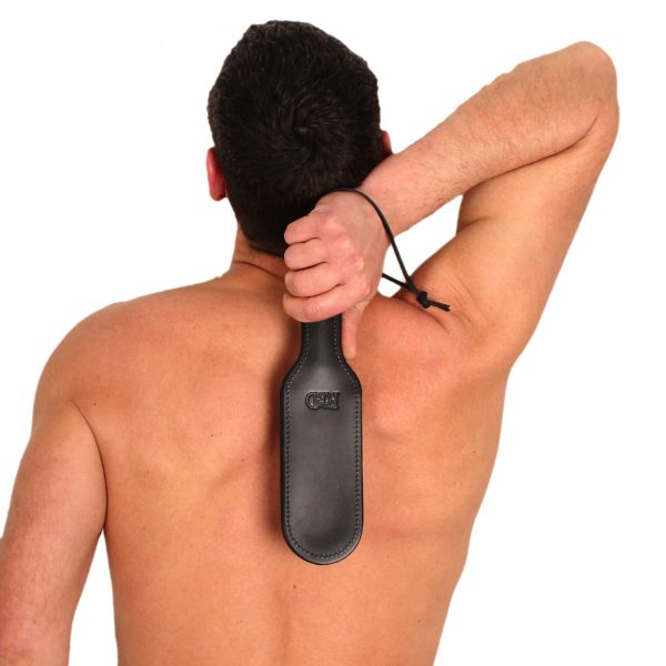 Paddle en cuir avec rebords bombés 31 x 7 cm – Image 3