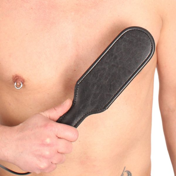Paddle en cuir avec rebords bombés 31 x 7 cm – Image 5