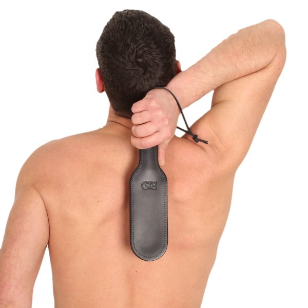 Paddle en cuir avec rebords bombés 31 x 7 cm – Image 6