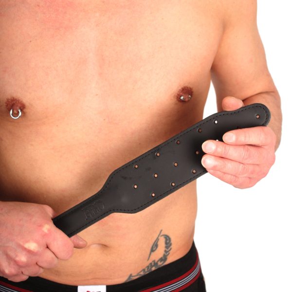 Paddle en cuir Leder Open 40cm