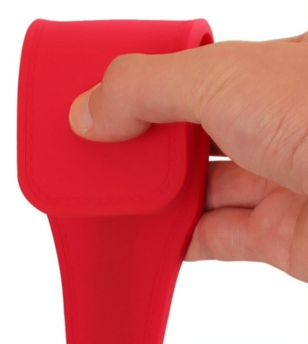 Paddle en silicone THIN ME 33cm Rouge – Image 2