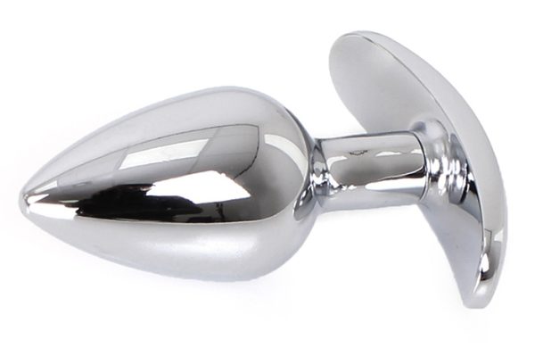 Plug Bijou anal avec Base arrondie Curve 6 x 2.8 cm - Bijou Bleu – Image 4