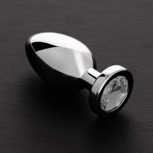 Plug bijou anal Butty S 5 x 2.5cm Transparent