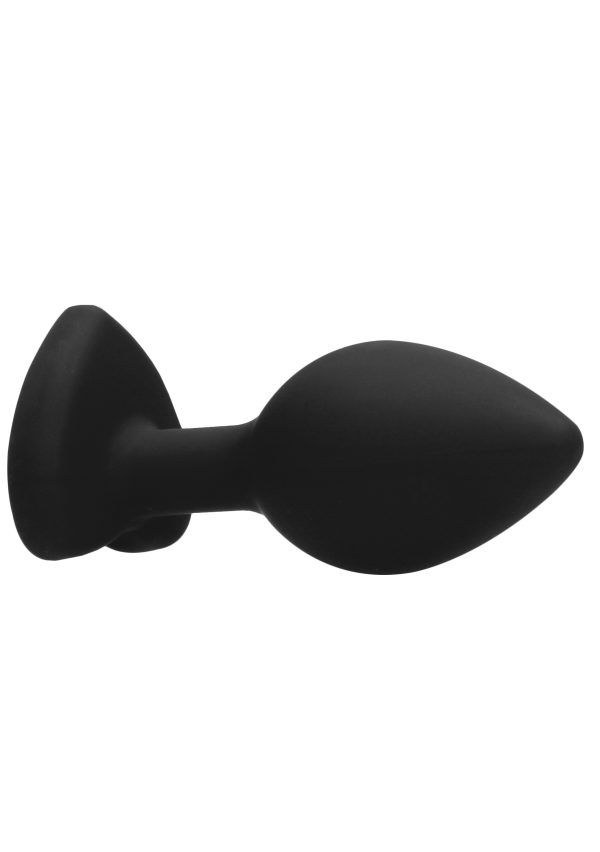 Plug Bijou Anal silicone Heart Noir 6 x 2.8 cm – Image 6