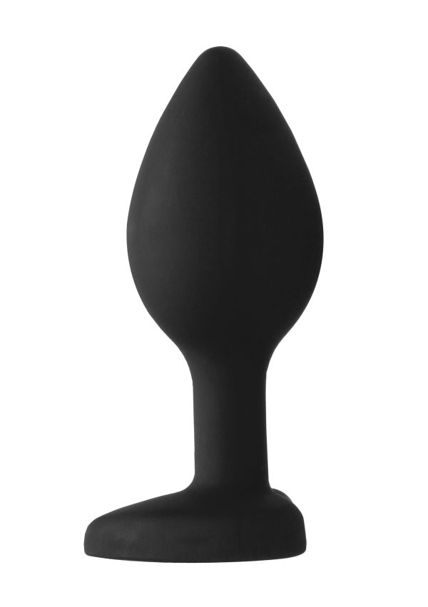 Plug Bijou Anal silicone Heart Noir 6 x 2.8 cm – Image 8