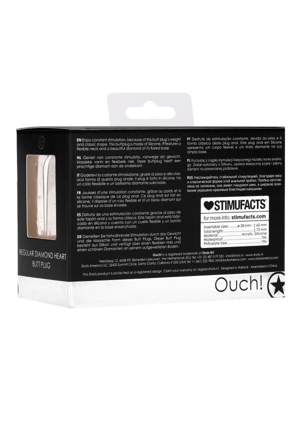 Plug Bijou Anal silicone Heart Noir 6 x 2.8 cm – Image 10