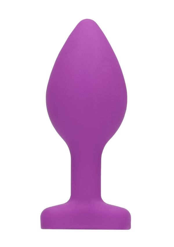 Plug Bijou Anal silicone Heart Violet 6 x 2.8 cm – Image 5