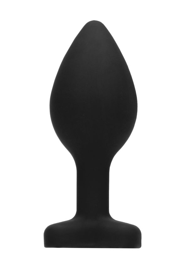 Plug Bijou Anal Silicone Heart Noir 7 x 3.5 cm – Image 5