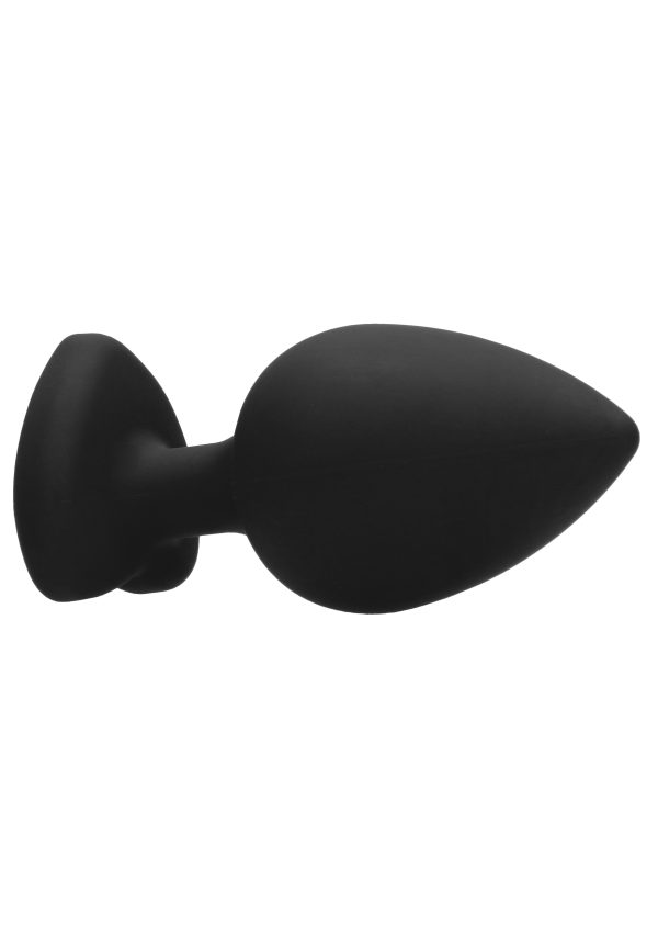 Plug Bijou Anal silicone Heart Noir 8 x 4 cm – Image 6