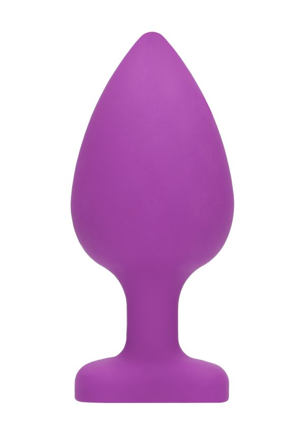 Plug Bijou Anal silicone Heart Violet 8 x 4 cm – Image 8