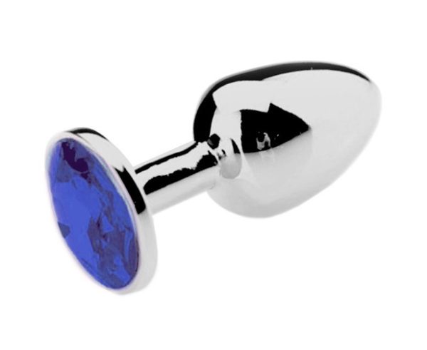 Plug Bijou Bleu 7 x 3.4 cm – Image 3