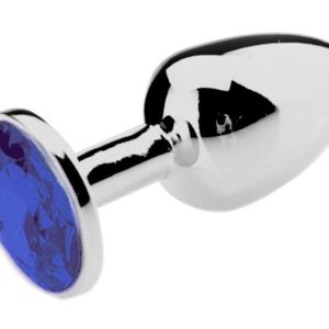 Plug bijou Bleu 8 x 4 cm
