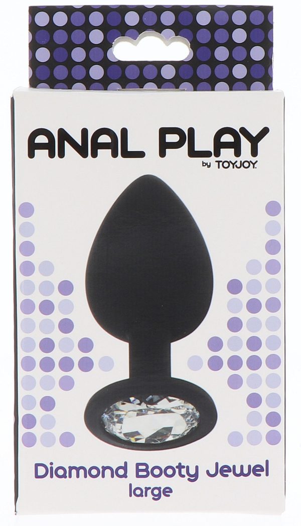 Plug Bijou Diamond Booty L 9 x 4 cm – Image 2