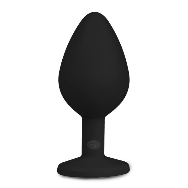 Plug bijou Diamond noir 7 x 3.3cm – Image 3