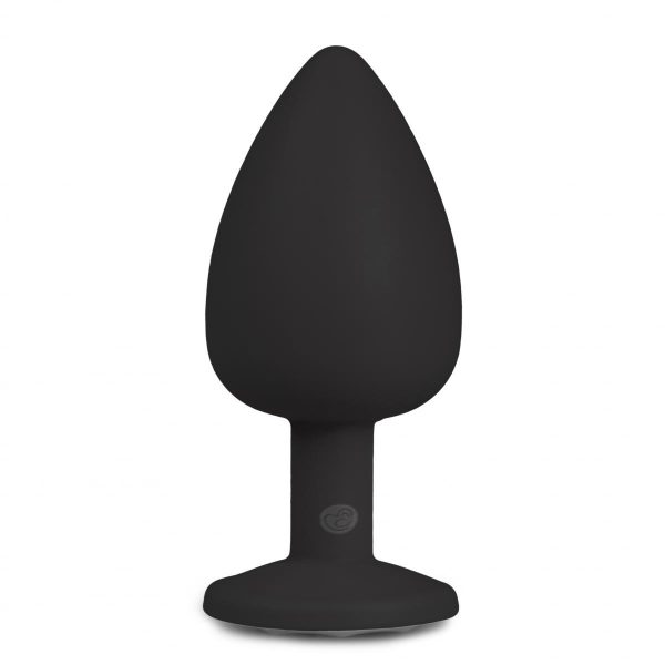 Plug Bijou Diamond Noir 8 x 4cm – Image 3