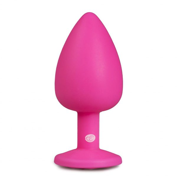 Plug Bijou Diamond Rose 8 x 4cm – Image 3