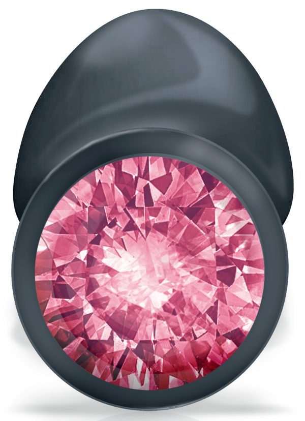 Plug Bijou Geisha Diamond 7 x 3.2 cm Rubis – Image 3
