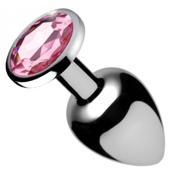 Plug bijou Gem Rose 8 x 4 cm – Image 3