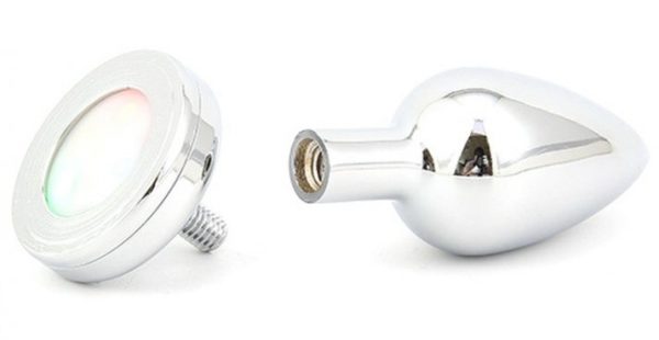 Plug bijou Light Colour M 7.5 x 3.3 cm – Image 4