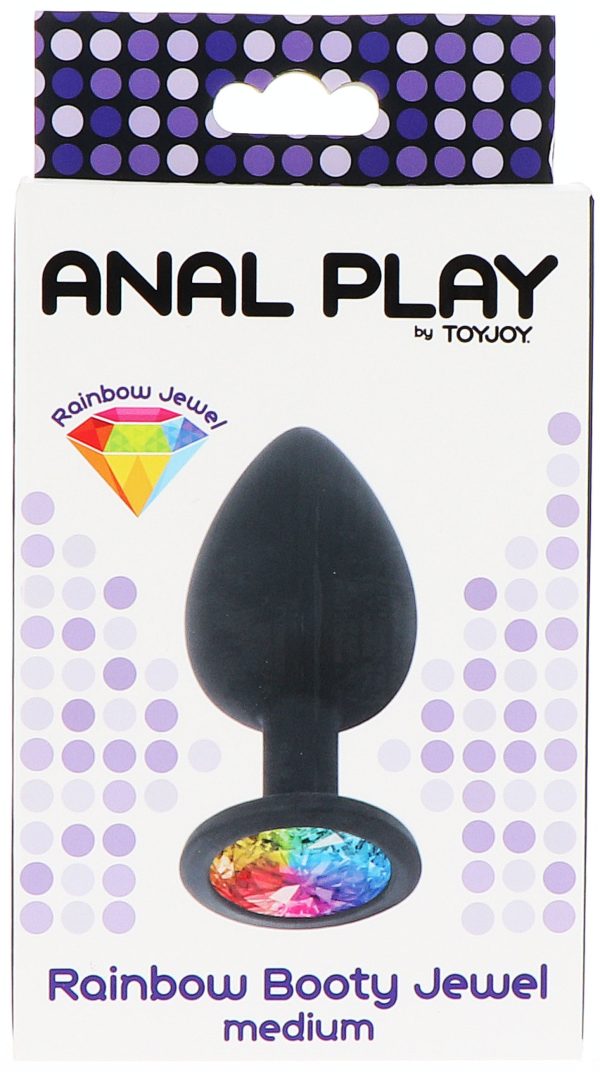 Plug Bijou Rainbow M 7 x 3.5 cm – Image 2