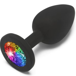 Plug Bijou Rainbow  S 6 x 2.8 cm