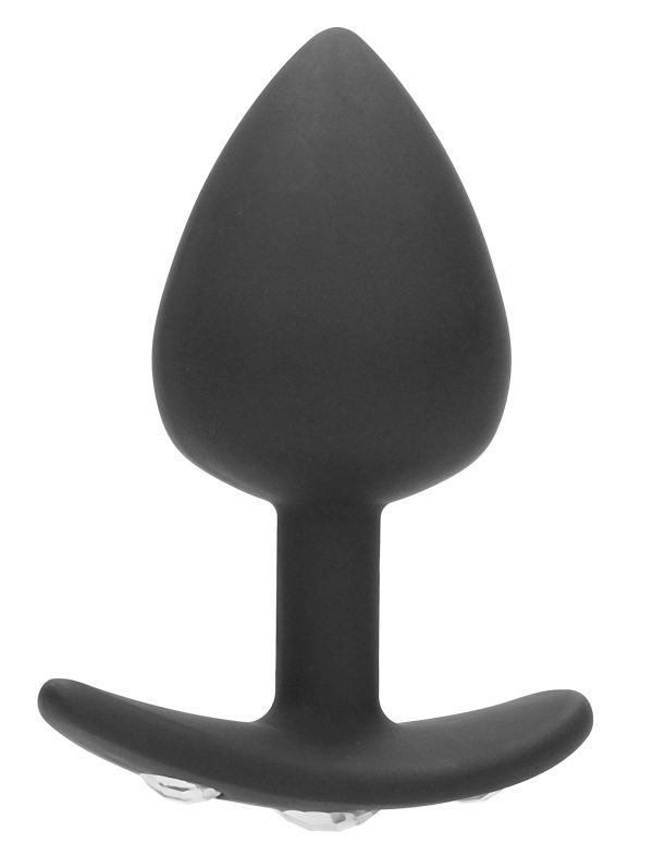 Plug Bijou Silicone Diamond Handle Extra large 8.5 x 4.4 cm – Image 3