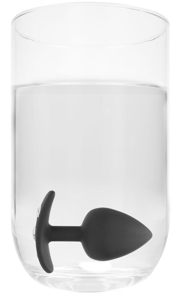 Plug Bijou Silicone Diamond Handle Extra large 8.5 x 4.4 cm – Image 4