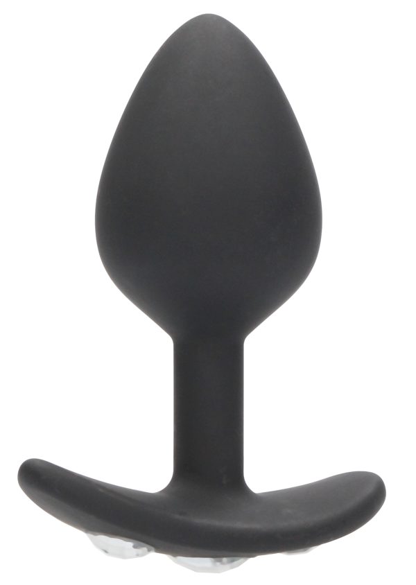 Plug Bijou Silicone Diamond Handle Large 7.5 x 3.5 cm – Image 5
