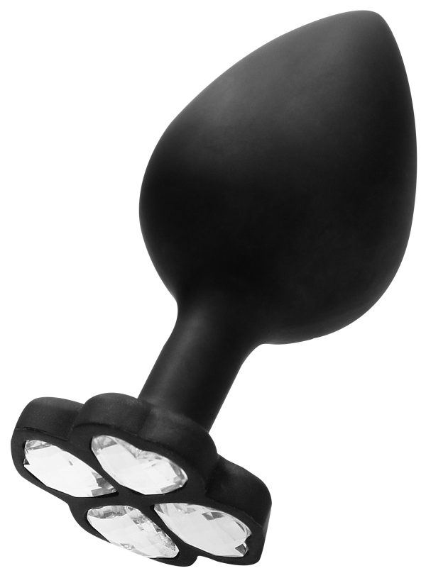 Plug Bijou Silicone Lucky Diamond Extra large 9 x 4.3 cm