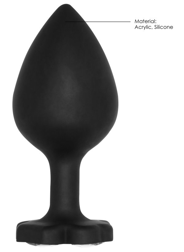 Plug Bijou Silicone Lucky Diamond Large 7 x 3.5 cm – Image 3