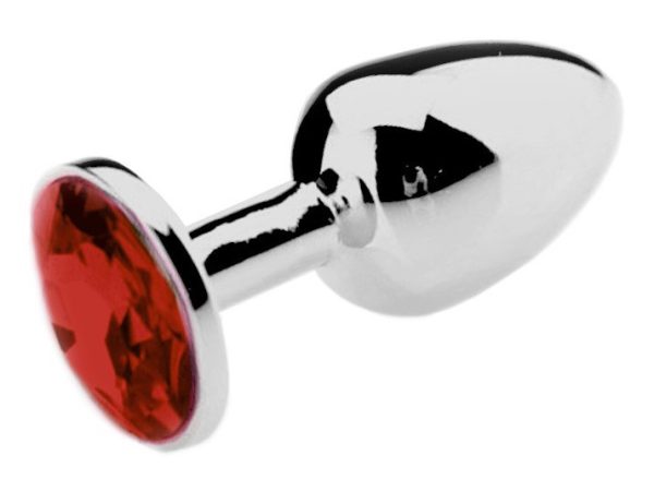 Plug bijou Spolly Large - Rouge 8.5 x 3.9cm – Image 2