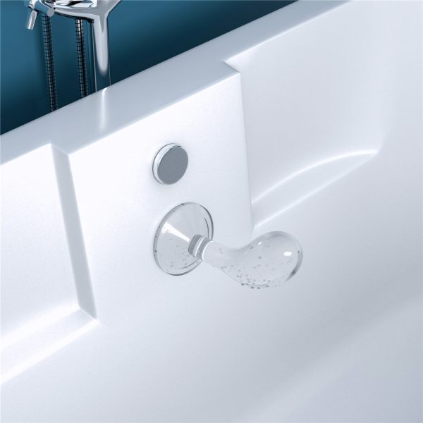 Plug Curve Flawless 13 x 4.3cm Transparent – Image 8