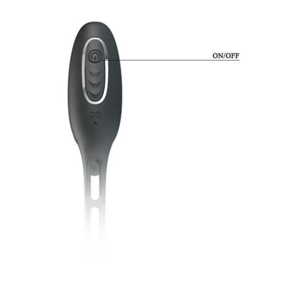 Plug vibrant avec Anneaux VIBRA PENIS 8 x 2.4 cm – Image 9