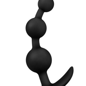 Point G Beads Silicone 11 x 3 cm Noir