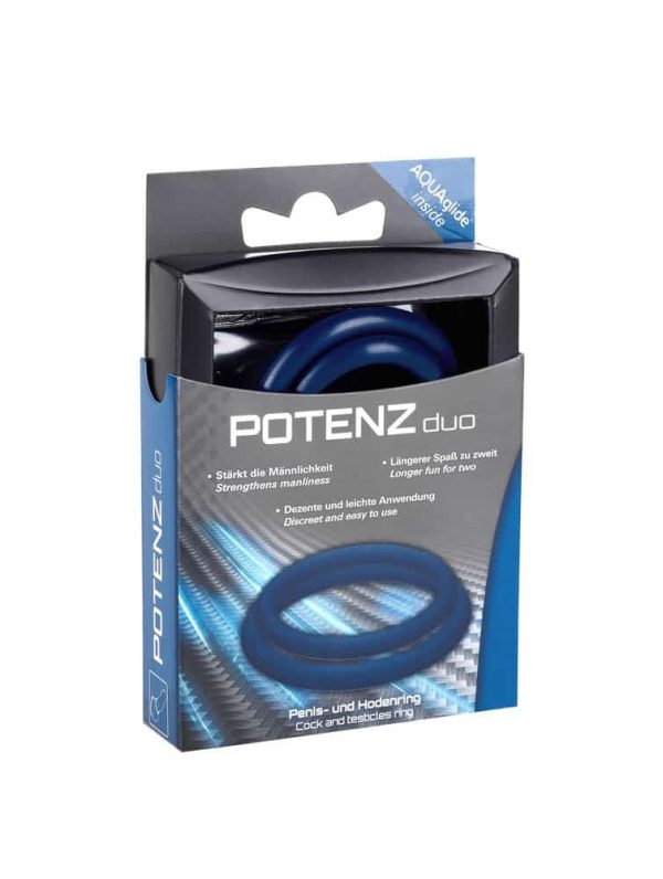 Cockrings x2 Potenz Duo Bleu – Image 3