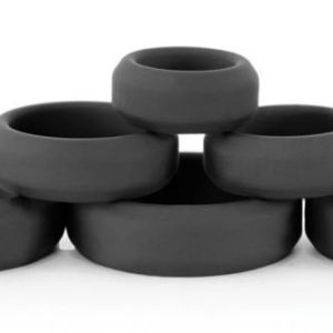 Lot de 6 cockrings silicone