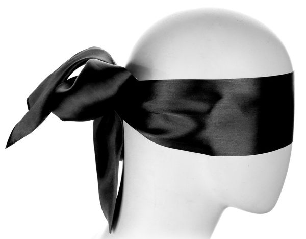 Ruban occultant Satin Noir