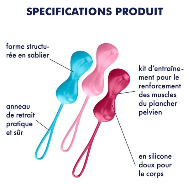 Kit de 3 boules de geisha - 3.4 cm – Image 3