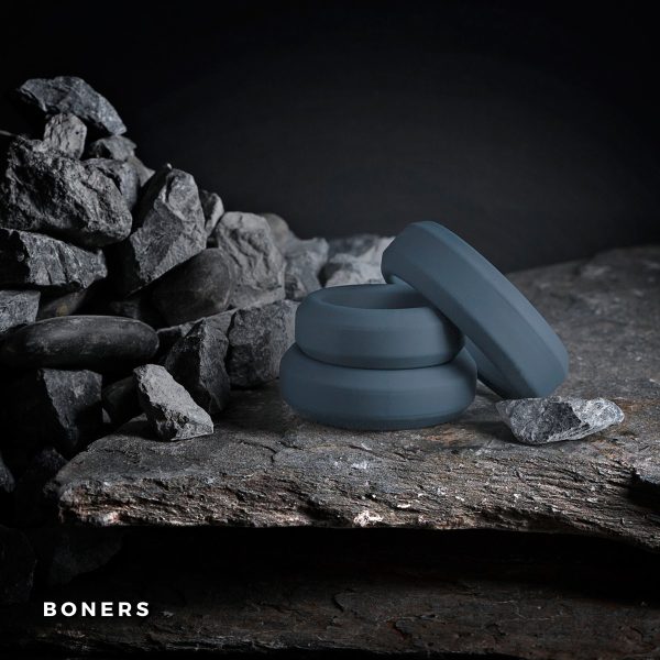 Set de 3 cockrings Boners silicone – Image 3