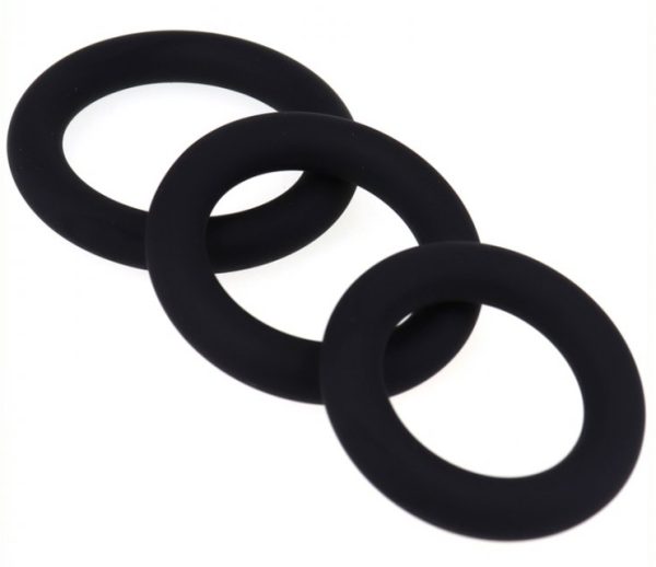 Set de 3 cockrings en silicone – Image 2
