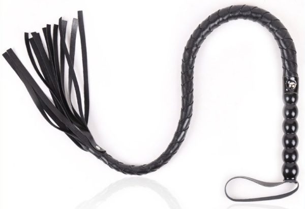 Snake Bondage Whips With Black Handle Noir