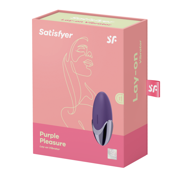 Stimulateur clitoridien Purple Pleasure - Satisfyer – Image 2