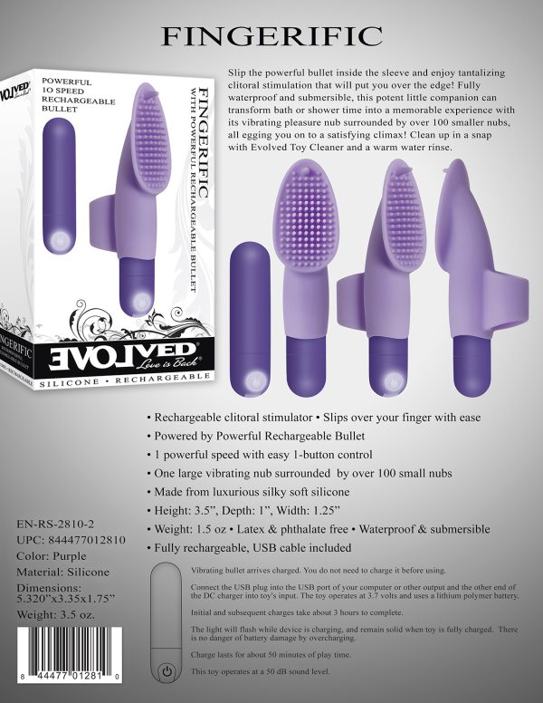 Stimulateur de clitoris Fingerific 12cm – Image 4